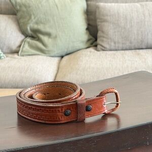 Brown Mexican Leather Belt